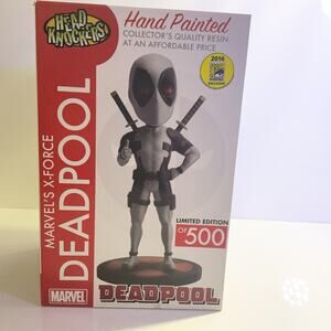 Deadpool Bobblehead Headknocker Statue SDCC 2016 LE NECA 217/500